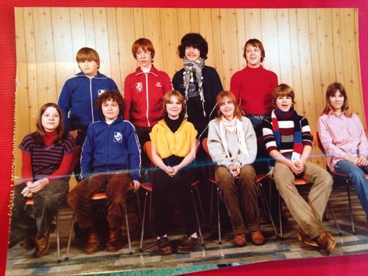 Jyderup Realskoles 8 klasse 1981